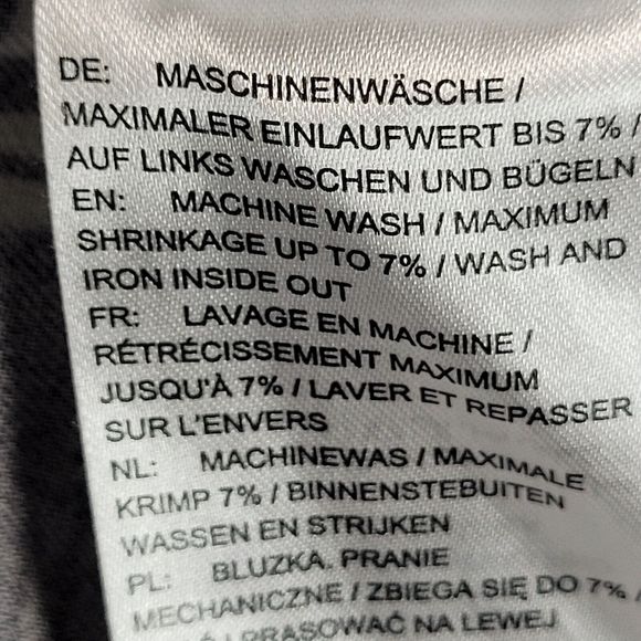 Ulla Popken Navy Floral Paisley Print Roll-Tab Sleeve Viscose Popover Blouse - Picture 13 of 14